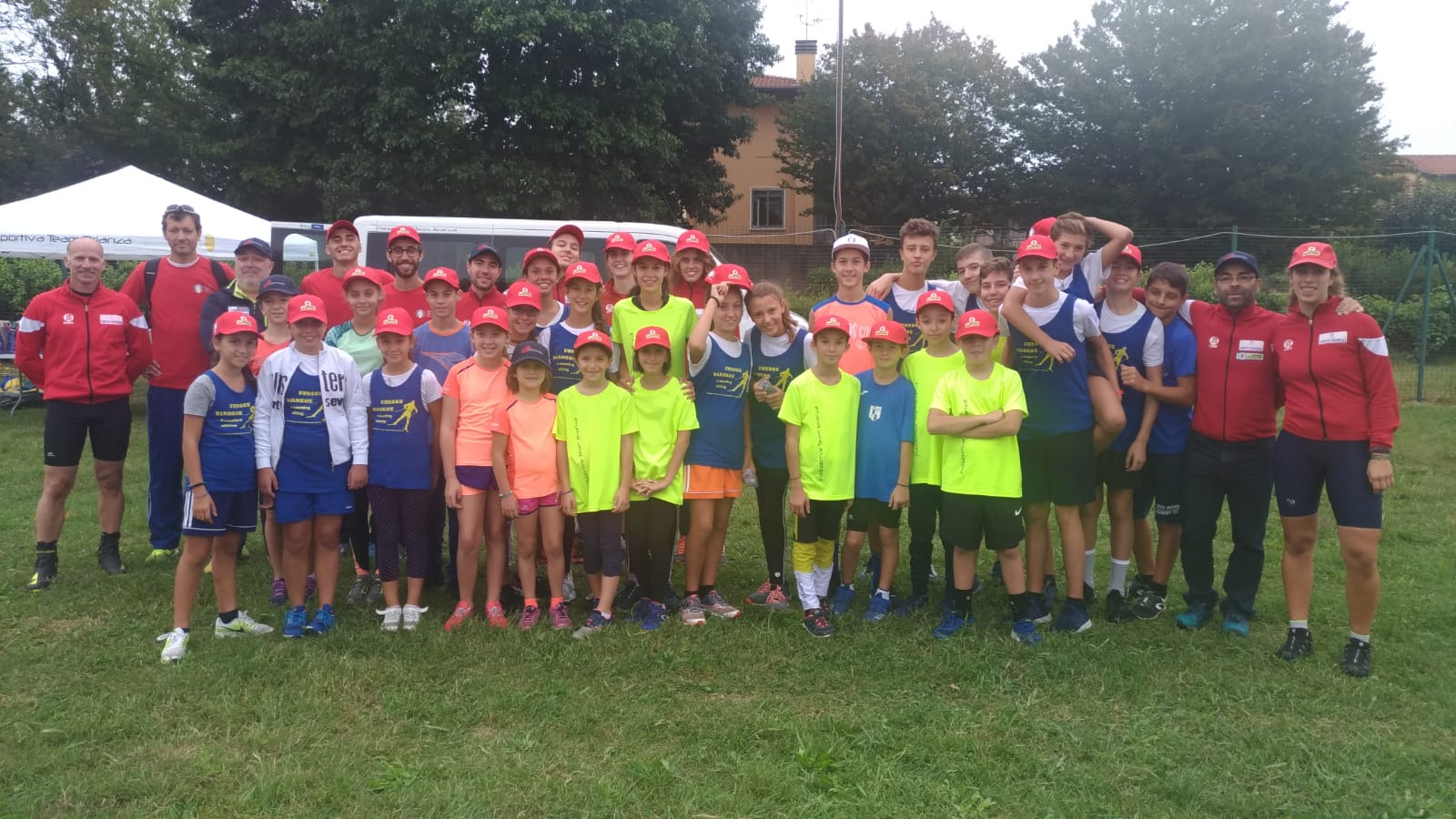 Volantino promozionale del camp